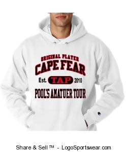 Champion Adult Powerblend Hooded Sweatshirt Design Zoom