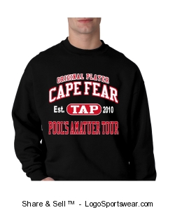 Champion Adult Powerblend Crewneck Sweatshirt Design Zoom